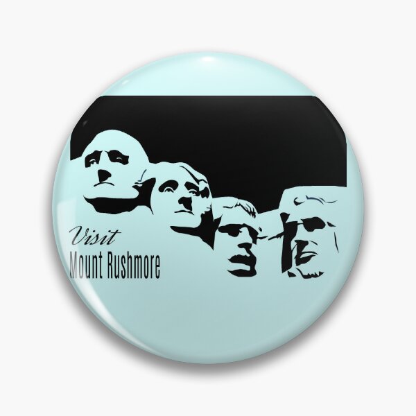Item preview, Visit Mount Rushmore Mount Rushmore South Dakota vacation national shirt sticker  designed and sold by Laadel.