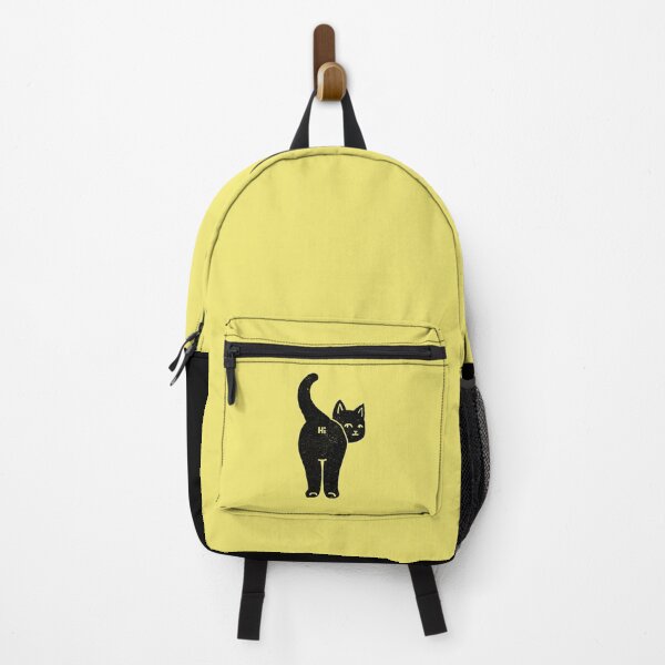 Item preview, Hello Cat Butt Minimalist Black by Tobe Fonseca designed and sold by Tobe Fonseca®.