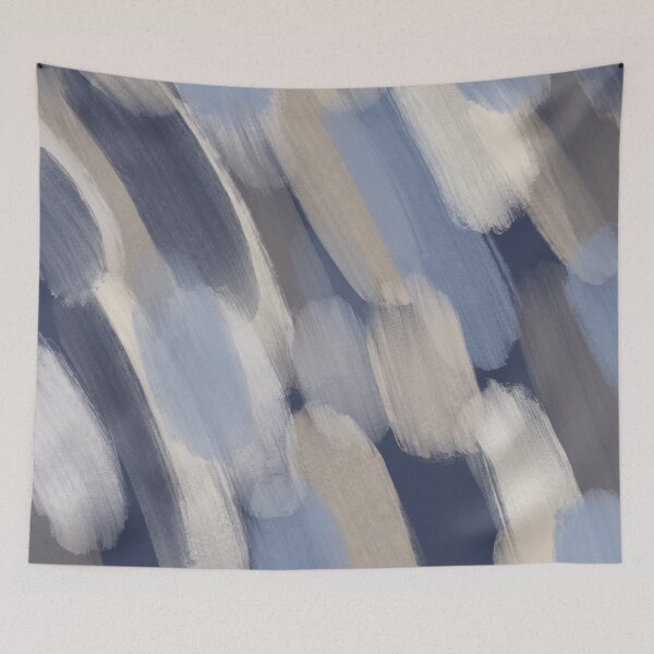 Item preview, blue and brown designed and sold by BelleundBeau.