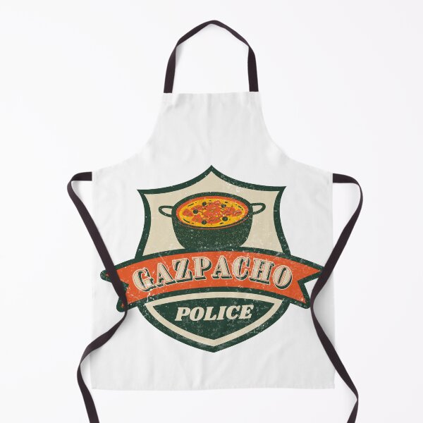 Item preview, Gazpacho Police Badge Vintage Distressed designed and sold by ladylaughprints.
