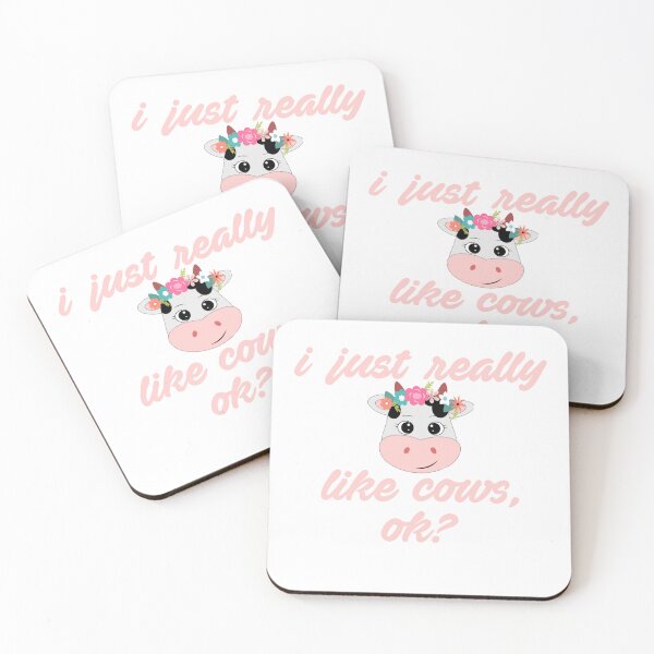 Item preview, I Just Really Like Cows, Ok | Cool I Heart Cows designed and sold by Desinger12.