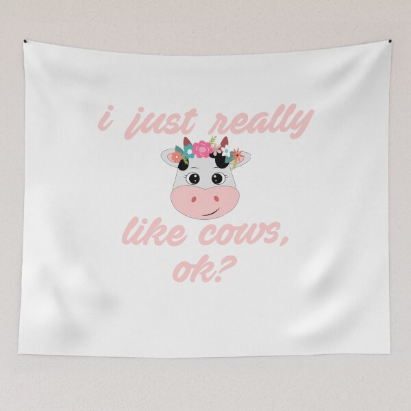 Item preview, I Just Really Like Cows, Ok | Cool I Heart Cows designed and sold by Desinger12.