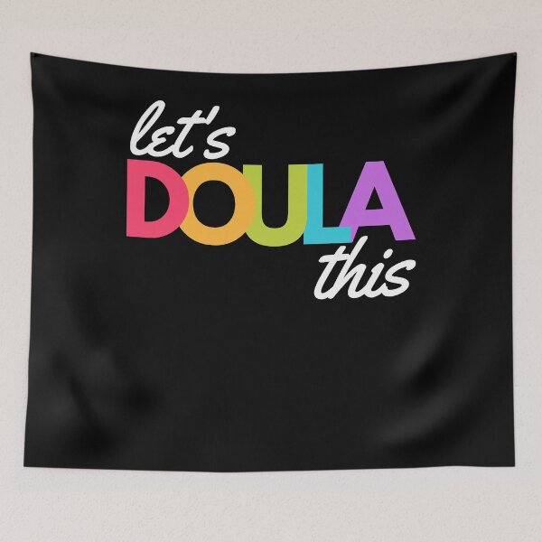 Item preview, Let's Doula This, Funny Doula, Midwife New Mom Baby Sweatshirt designed and sold by korgiedjp.