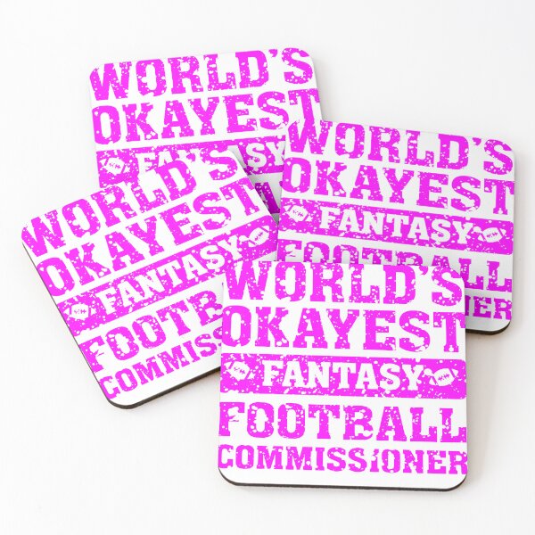Item preview, World’s Okayest Fantasy Football Commissioner For Sisters designed and sold by ZHUGUI.