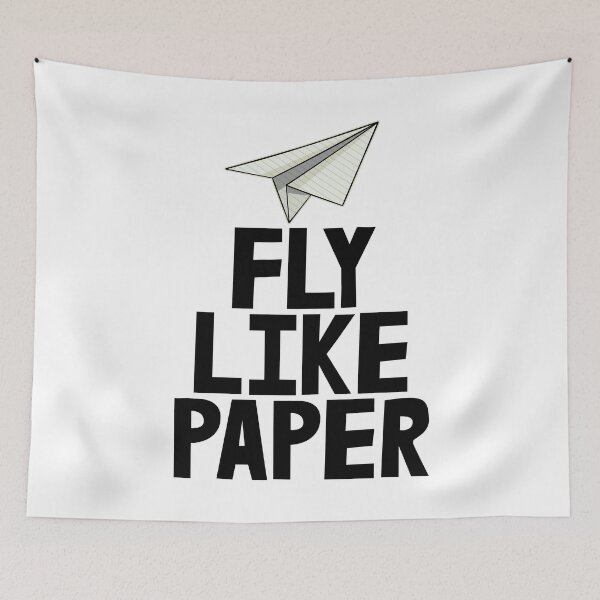 Item preview, Fly Like Paper designed and sold by Bendthetrend.