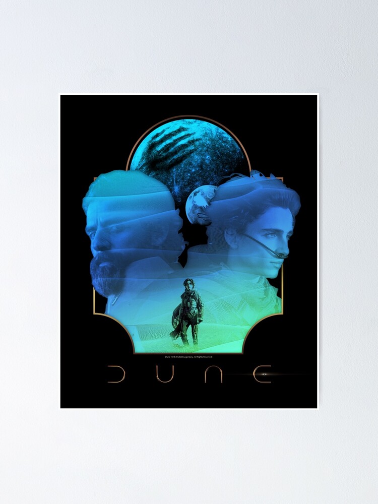 House Atreides Dune Fan Art Leto And Paul Atreides Poster By