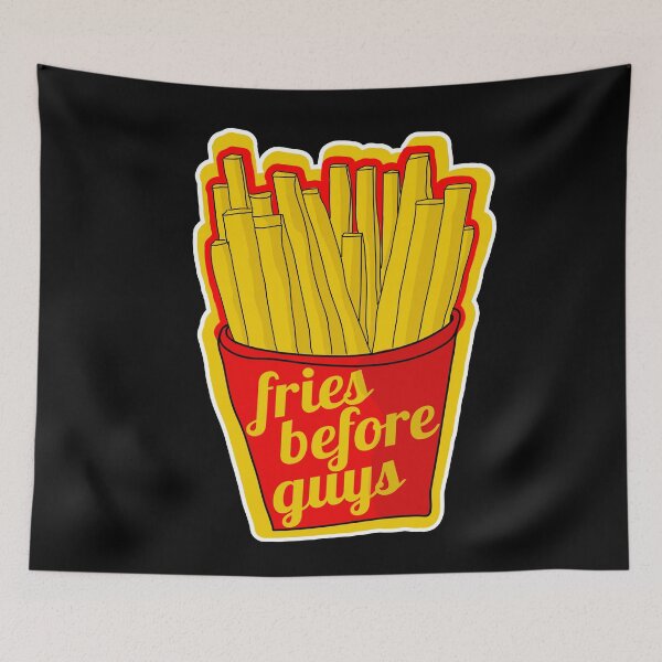 Item preview, Fries Before Guys-funny fast food- fry lovers-french fry and junk food lover. designed and sold by Rajpramanik.