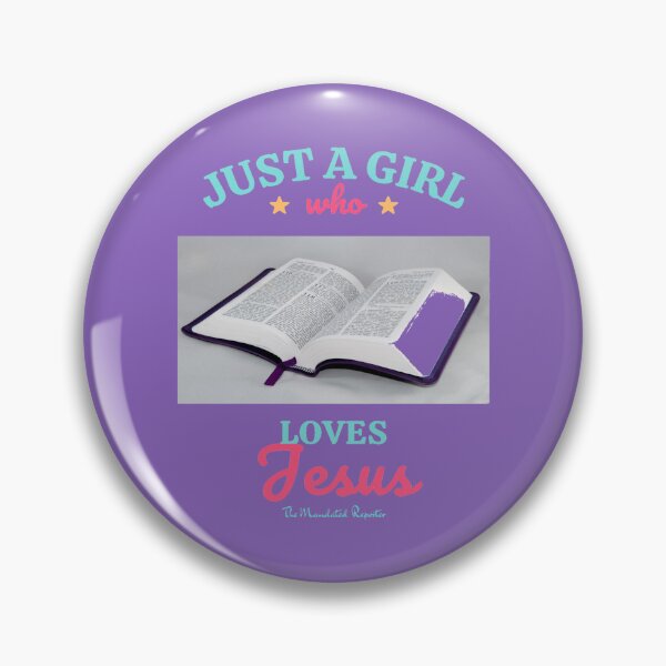 Item preview, Just A Girl Who Loves Jesus designed and sold by TheReporter1.