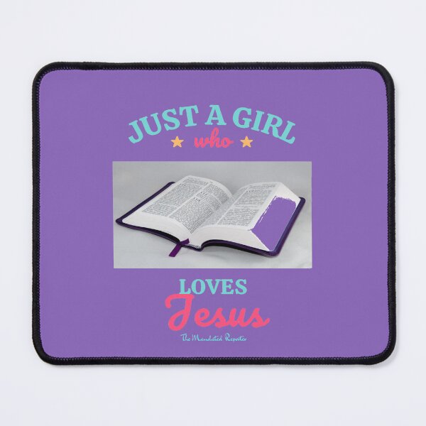 Item preview, Just A Girl Who Loves Jesus designed and sold by TheReporter1.