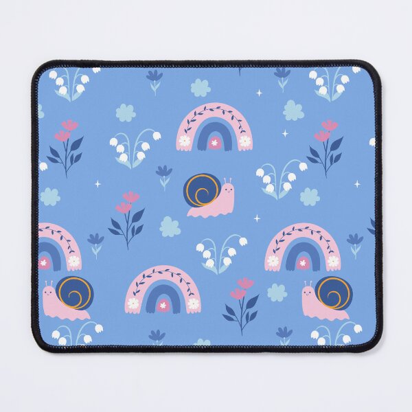 Item preview, cute snails, rainbows and flowers designed and sold by burbura.