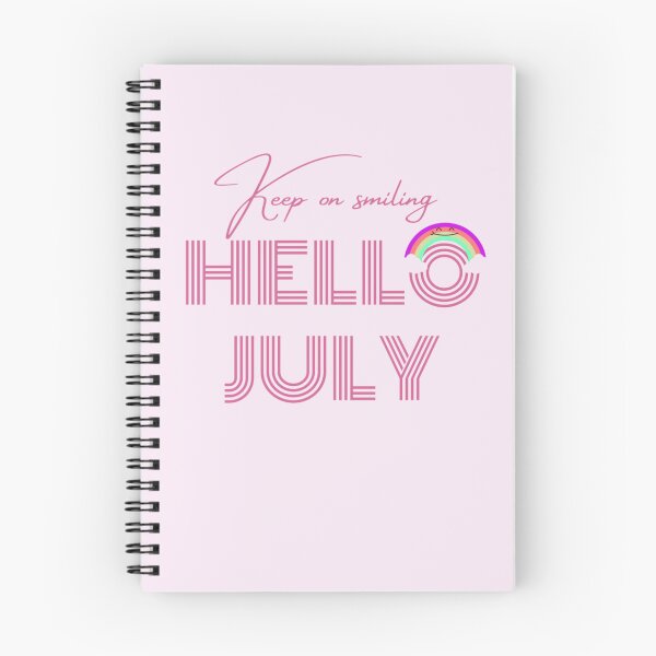 Item preview, Inspirational Hello Months - Hello July designed and sold by mindmaster007.