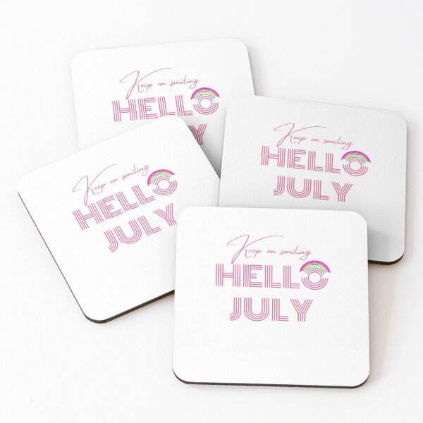 Item preview, Inspirational Hello Months - Hello July designed and sold by mindmaster007.