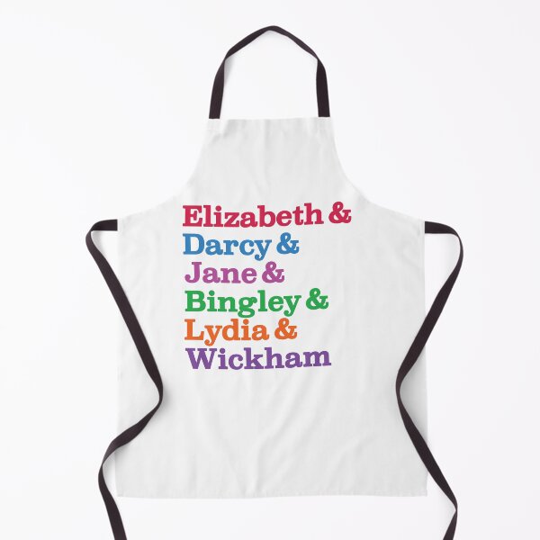 Item preview, Elizabeth & Darcy & Jane & Bingley & Lydia & Wickham, Jane Austen, Pride & Prejudice designed and sold by Coralgb.