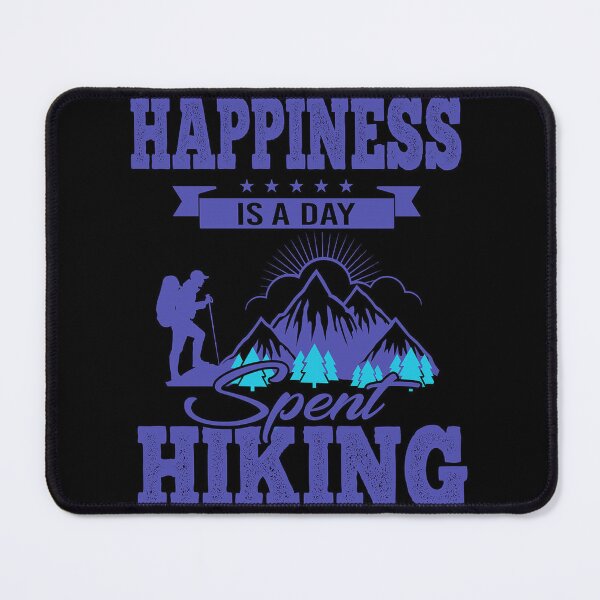 Item preview, Happiness is a day spent hiking designed and sold by Proldesigner.