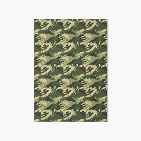 Camouflage Pattern Dark Green Military Army | Art Board Print