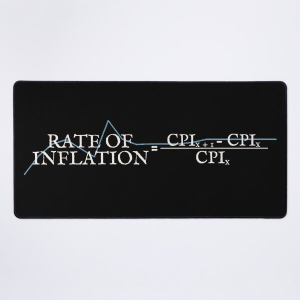 Item preview, Rate Of Inflation Formula Graph Design designed and sold by TrulyEpoque.