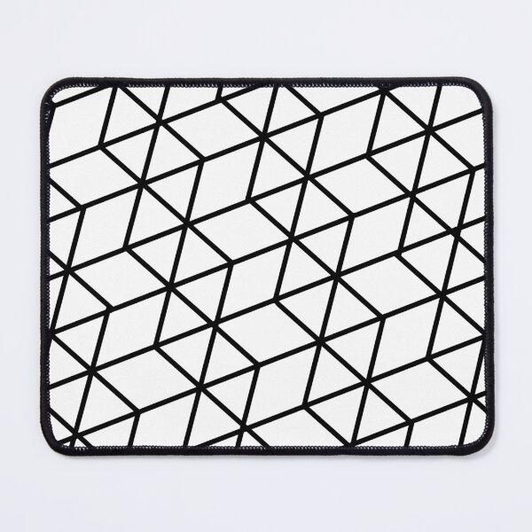 Item preview, Black and White Abstract Geometric Pattern designed and sold by SarahJisri.