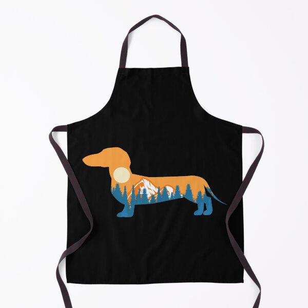 Item preview, dachshund Dog Silhouette Sunset Nature Mountain Gift designed and sold by alaechamlal.