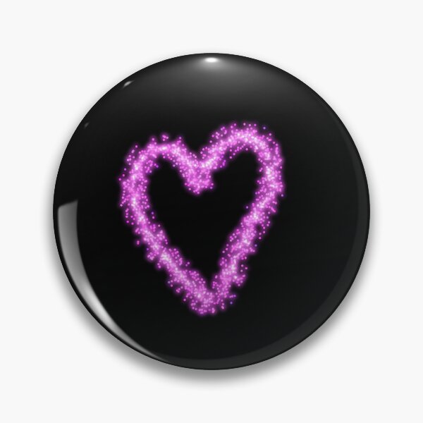 Item preview, Pink Neon Glitter Heart designed and sold by thesnowwhyte.