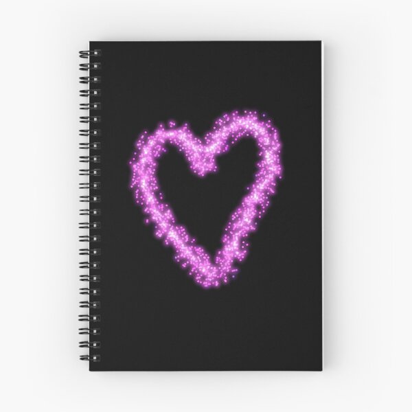Item preview, Pink Neon Glitter Heart designed and sold by thesnowwhyte.