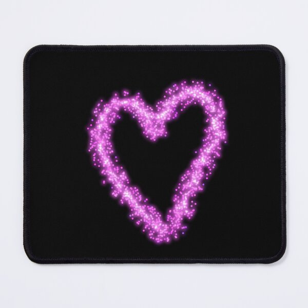 Item preview, Pink Neon Glitter Heart designed and sold by thesnowwhyte.