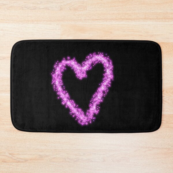 Item preview, Pink Neon Glitter Heart designed and sold by thesnowwhyte.