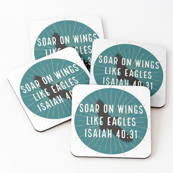 Item preview, Soar On Wings Like Eagles, Isaiah 40:31 designed and sold by NonStopFlights.