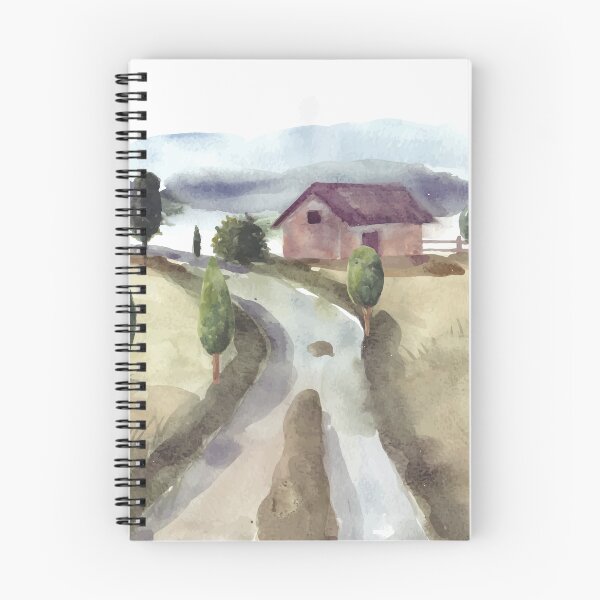Item preview, Nature Landscape Watercolor designed and sold by Yorda Creative.