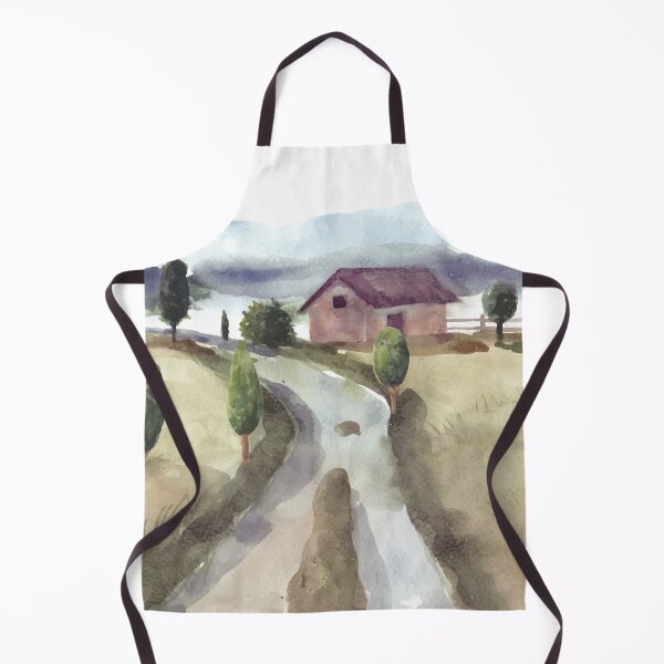 Item preview, Nature Landscape Watercolor designed and sold by Yorda Creative.