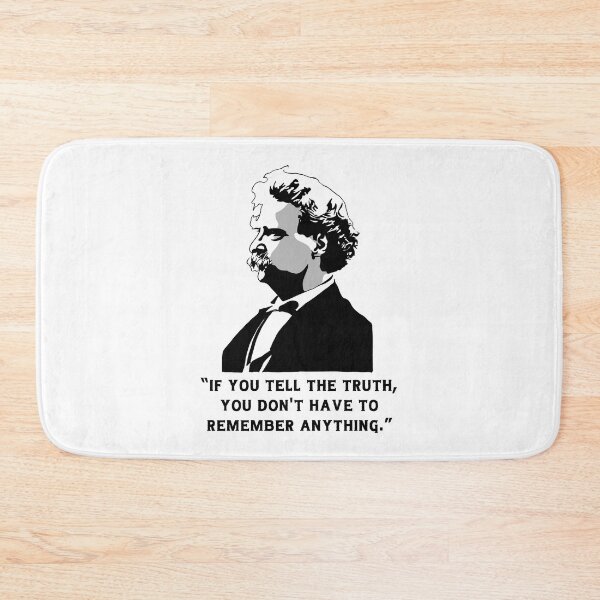 Item preview, Mark Twain Quotes designed and sold by Mruud.