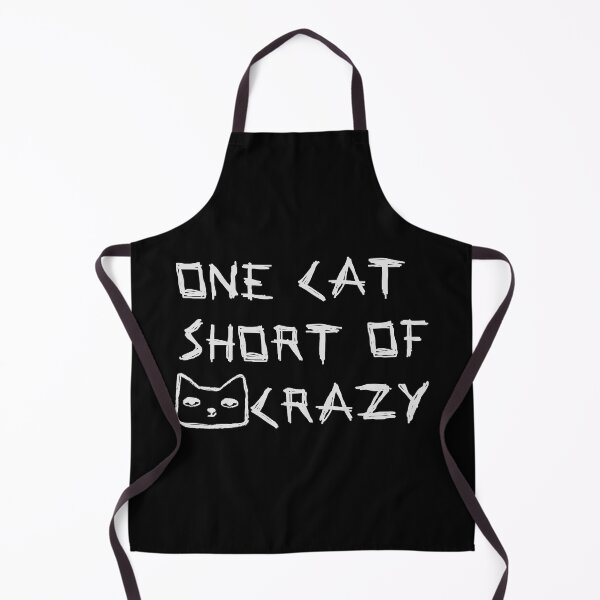 Item preview, One Cat Short Of Crazy Grey designed and sold by LightNoirDesign.