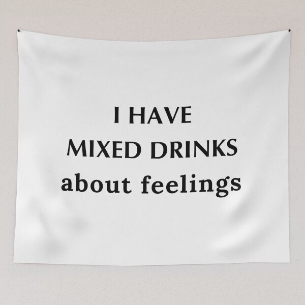 Item preview, Mixed Drink Feelings designed and sold by jenniferzalzal.