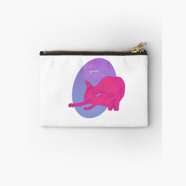 Item preview, Cats Against Catcalls Pink Sphynx Cat designed and sold by Doerpnation.