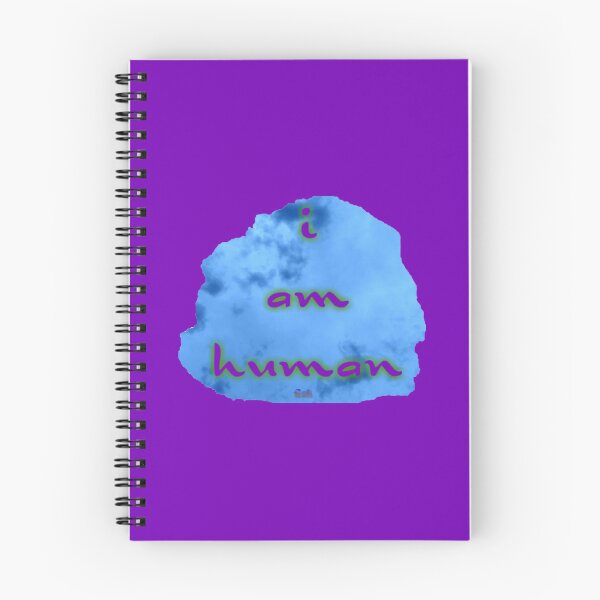 Item preview, i am human (purple) designed and sold by Dorothy Ogda Laxton.