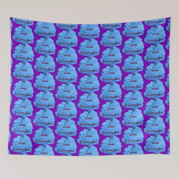 Item preview, i am human (purple) designed and sold by Dorothy Ogda Laxton.