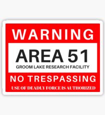 area 51 Sticker