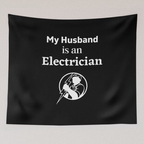 Item preview, My husband is an Electrician! designed and sold by DeversDesigns.