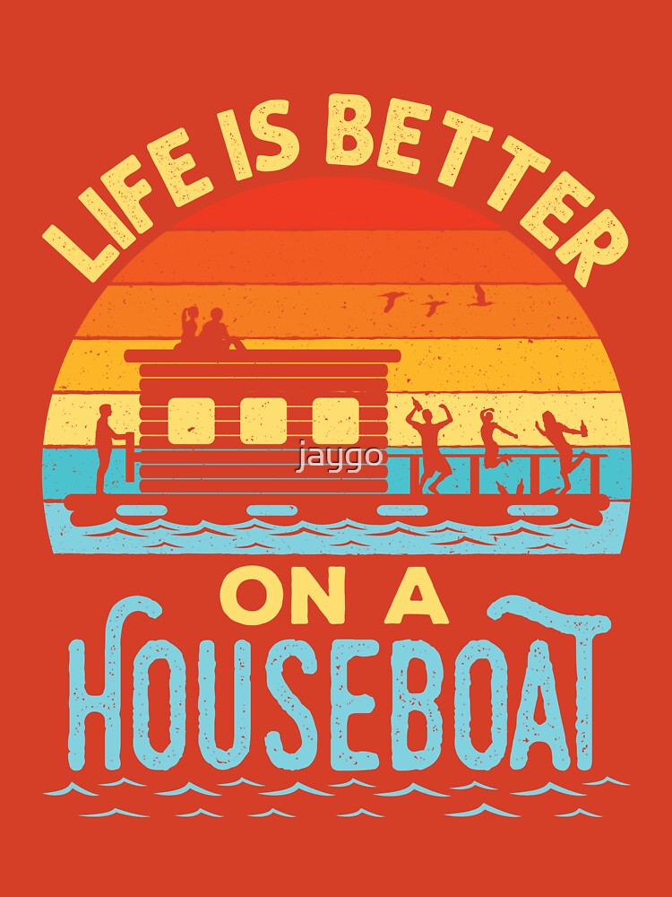 Life Is Better On The Pontoon Boat Boating Lake T-Shirt - Monsterry