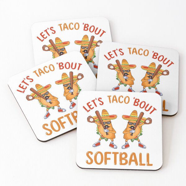 Item preview, Let's Taco Bout Softball Taco Dabbing Cinco de Mayo Mexican designed and sold by grinta2021.