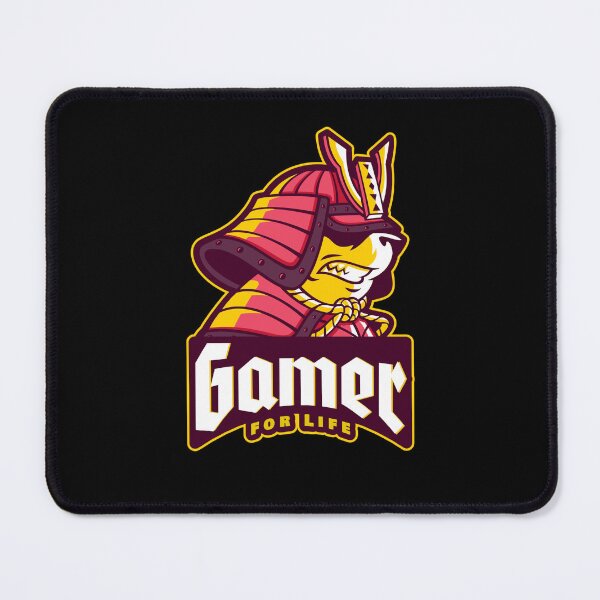 Item preview, Gamer for Life with Samurai Panda designed and sold by PRIVARSHU.