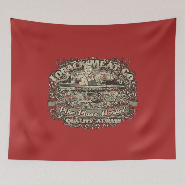 Item preview, Loback Meat Co. 1946 designed and sold by AstroZombie6669.
