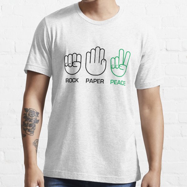Rock Paper Peace Essential T-Shirt