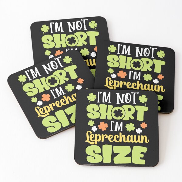 Item preview, I'm Not Short I'm Leprechaun Size - Cute Shamrock Funny St. Patrick's Day designed and sold by ohmier.