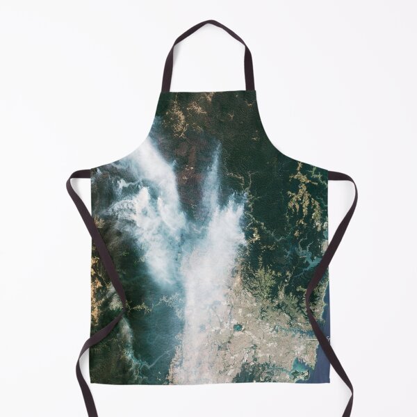 Item preview, Smoke in New South Wales (view from space) designed and sold by Raureif.