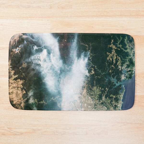 Item preview, Smoke in New South Wales (view from space) designed and sold by Raureif.