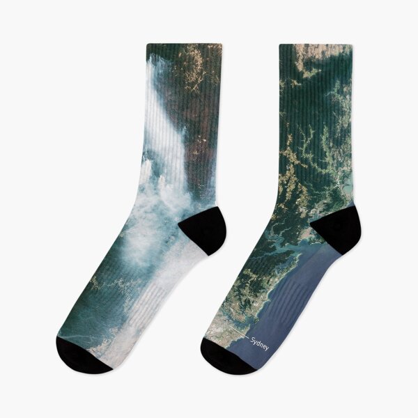 Item preview, Smoke in New South Wales (view from space) designed and sold by Raureif.