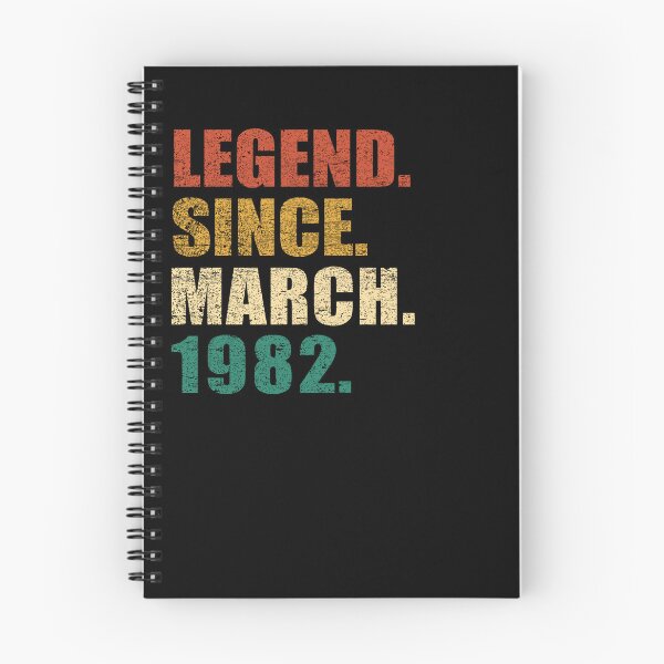 Item preview, 40 Years Of Being Awesome 40th Birthday Outfit March 1982 designed and sold by Leslie Smith.
