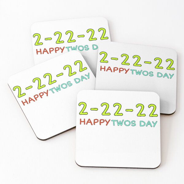 Item preview, 2-22-22 Happy twos day, design  designed and sold by Mohamed BAKALI.