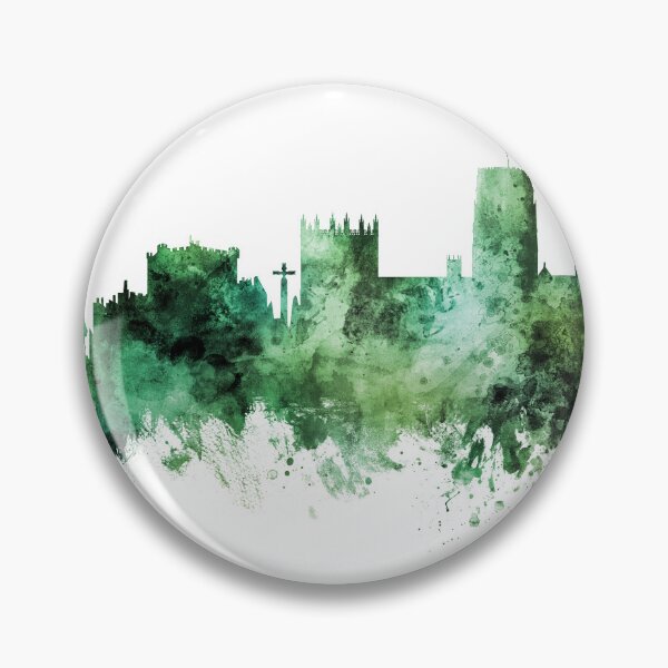Item preview, Durham England Skyline Cityscape designed and sold by ArtPrints.