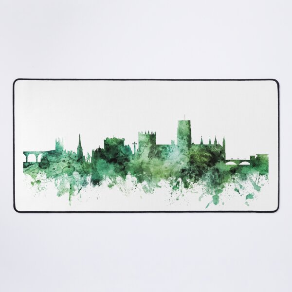 Item preview, Durham England Skyline Cityscape designed and sold by ArtPrints.